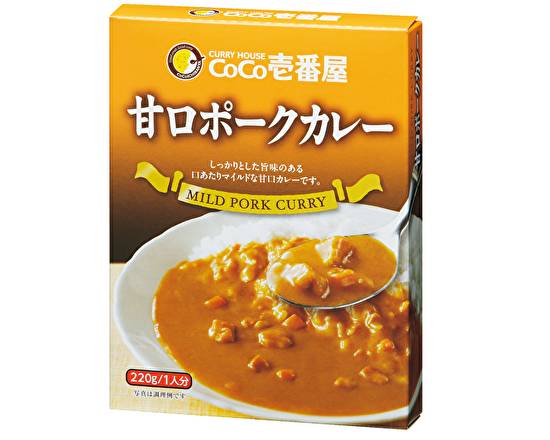 レトルト甘口�ポークカレー Mild pork curry-in-a-pack