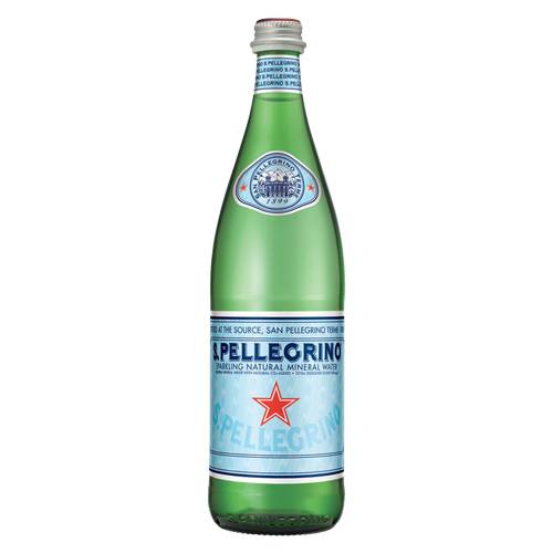 San Pellegrino Sparkling Water 750ml Glass Bottle