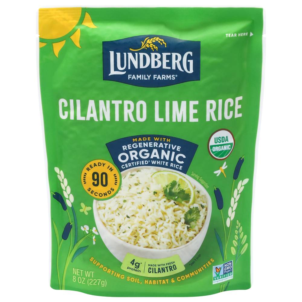 Lundberg Family Farms Organic Cilantro Lime Rice (8 oz)