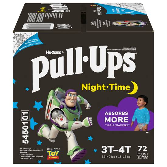 Pull-Ups Huggies Boys Night-Time Potty Training Pants