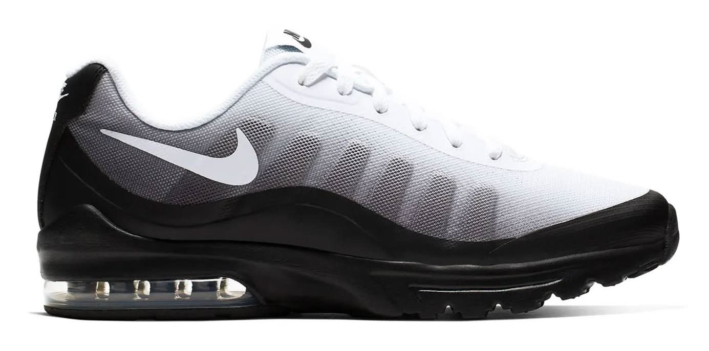 Nike Air Max Invigor Sneaker - Men'S (Black/White Wide - 10.5)