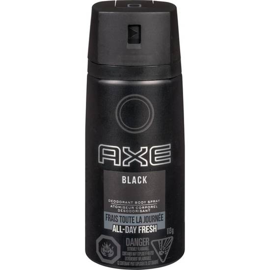 Axe Deodorant, Daily Fragrance, Black (113 g)