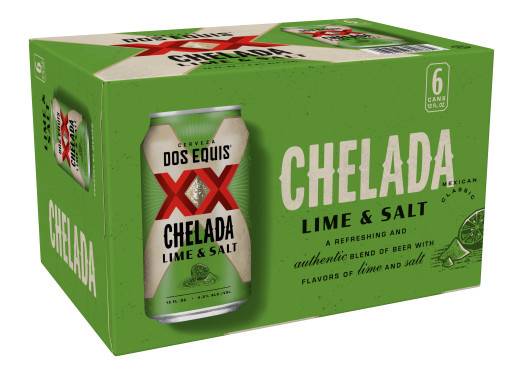 Dos Equis Lime & Salt Lager Especial Beer (6 x 12 fl oz)