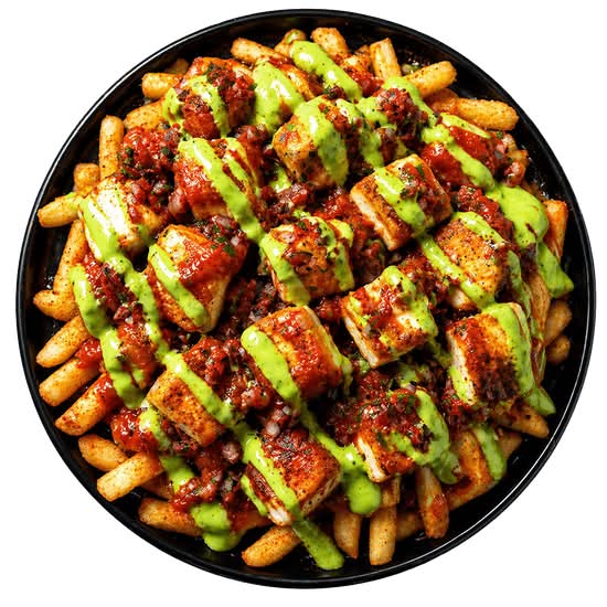 Tikka Halloumi Hot Mess