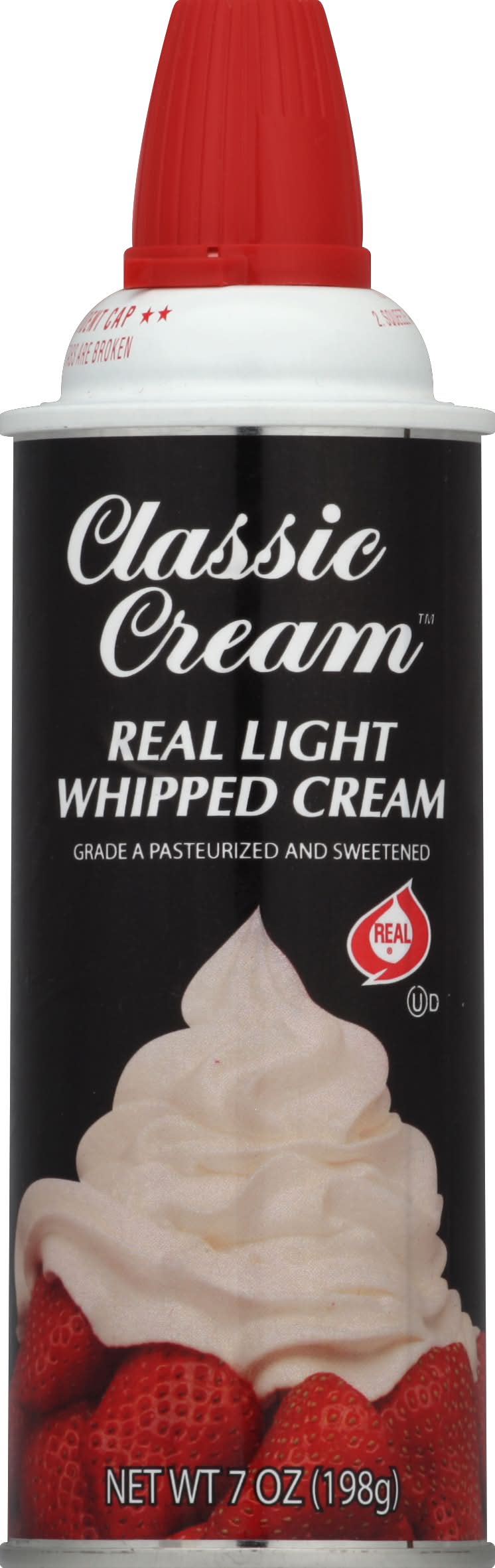Classic Cream Red Light Whipped Cream (7 oz)