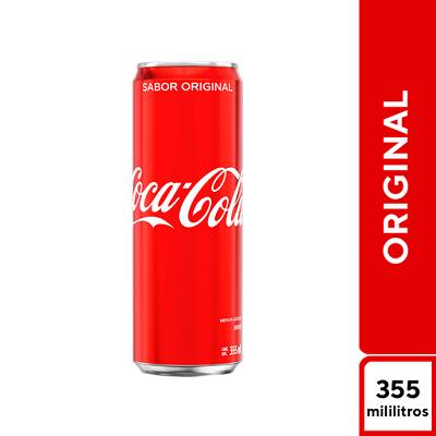 Coca cola lata 355 ml.