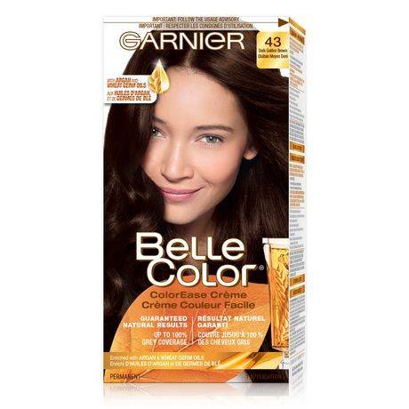 Garnier Belle Colour, 4.3 Natural Dark Golden Brown (180 g)