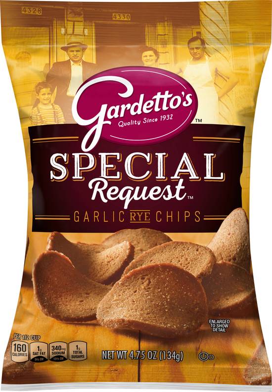 Gardetto's Special Request Garlic Rye Chips (4.8 oz)