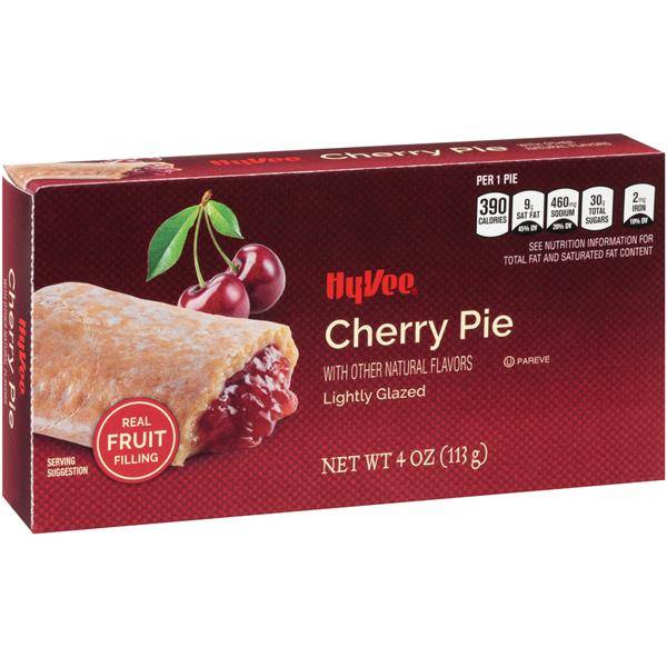 Hy-Vee Lightly Glazed Cherry Pie