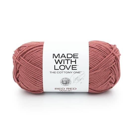 Lion Brand Yarn, Red Wine