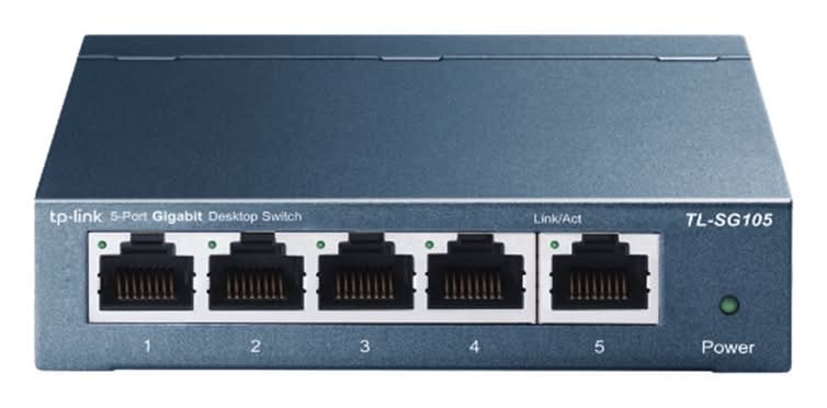 #169188 TP-LINK 5埠專業級Gigabit交換器 TL-SG105