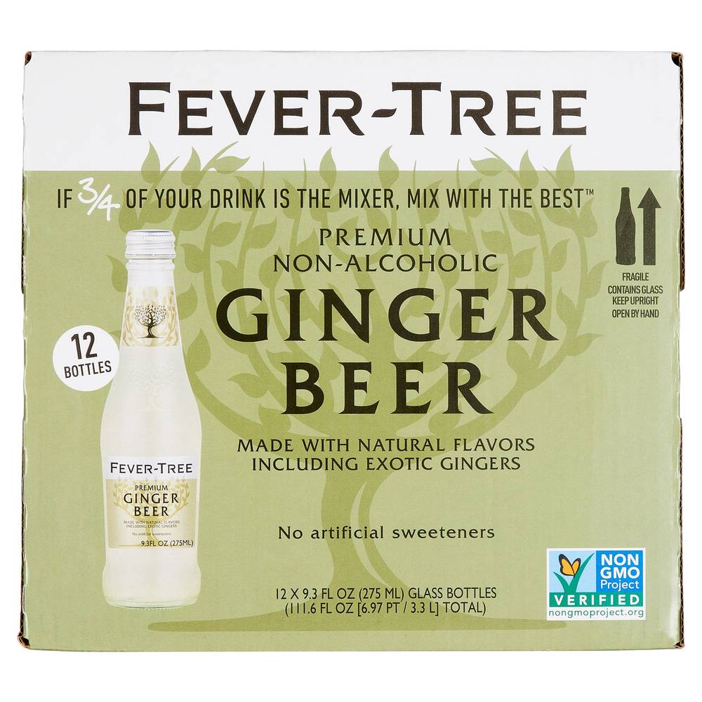 Fever-Tree Premium Non Alcoholic Beer (12 ct, 9.3 fl oz) (ginger)