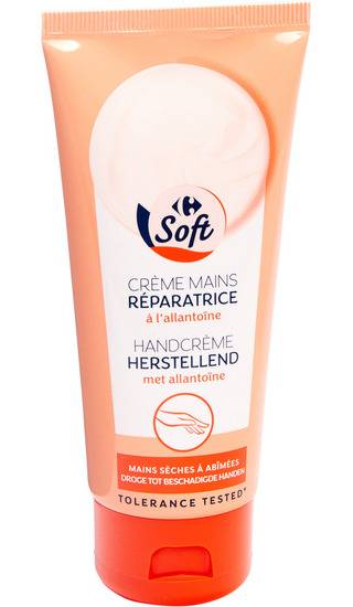 Carrefour Soft - Crème mains réparatrice (100 ml)