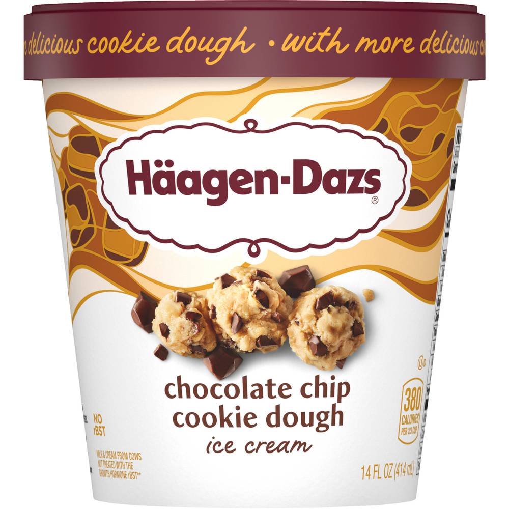 Häagen-Dazs Ice Cream (chocolate chip cookie dough)