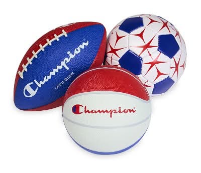 Champion Inflatable Multipack, Rwb (3 ct)