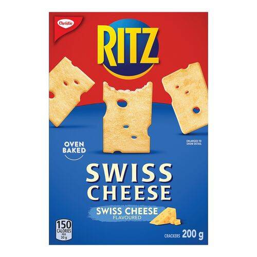 Ritz Swiss Cheese Flavoured Crackers (200 g)