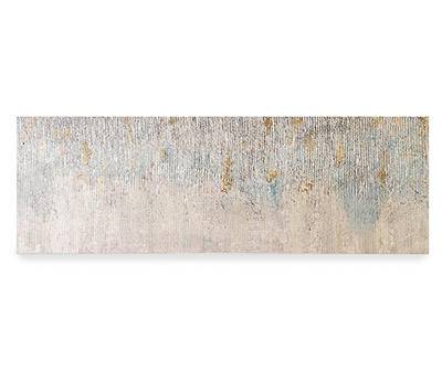 Distressed Glitter Canvas, (16" x 48")