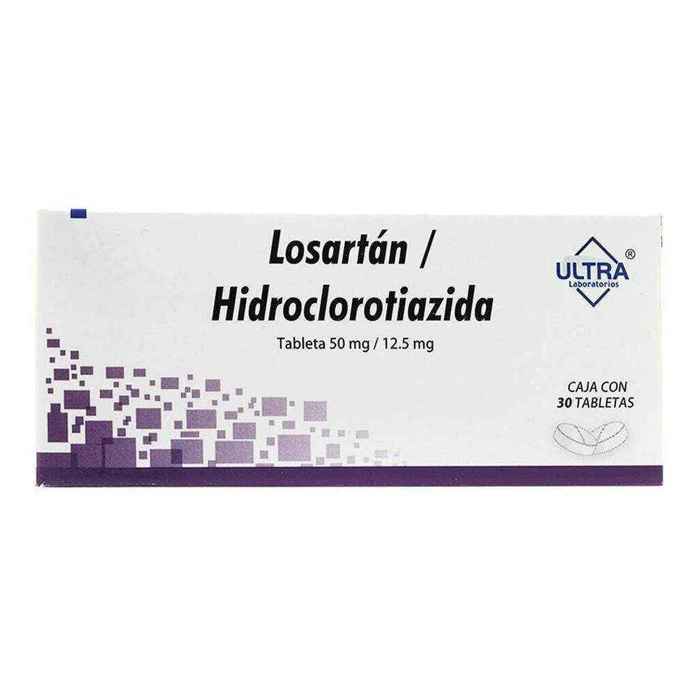 GPP LOSAR/ HIDROCLOR 50/12.5 MG 30 TAB