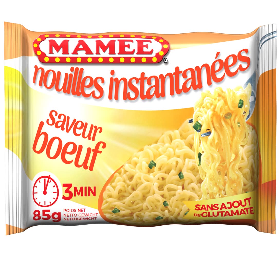 Mamee - Nouilles instantanées saveur boeuf (85g)