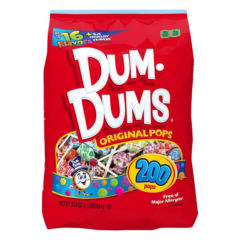 Dum Dums Original Mix Lollipops (2.12 lbs)