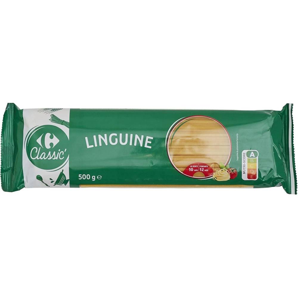 Pâtes Linguine CARREFOUR CLASSIC' - le paquet de 500g