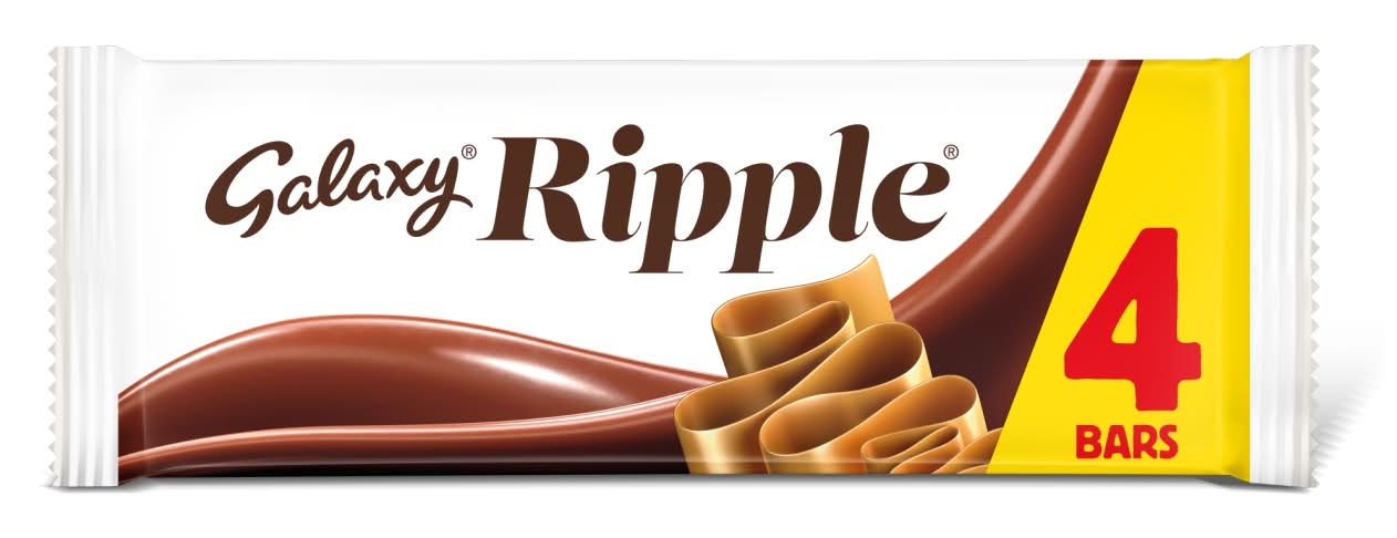 Galaxy Ripple Chocolate Bars (4 x 30g)