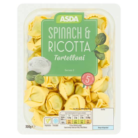 ASDA Spinach & Ricotta Tortelloni (300g)