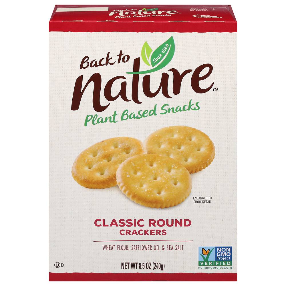 Back to Nature Classic Rounds Crackers (8.5 oz)