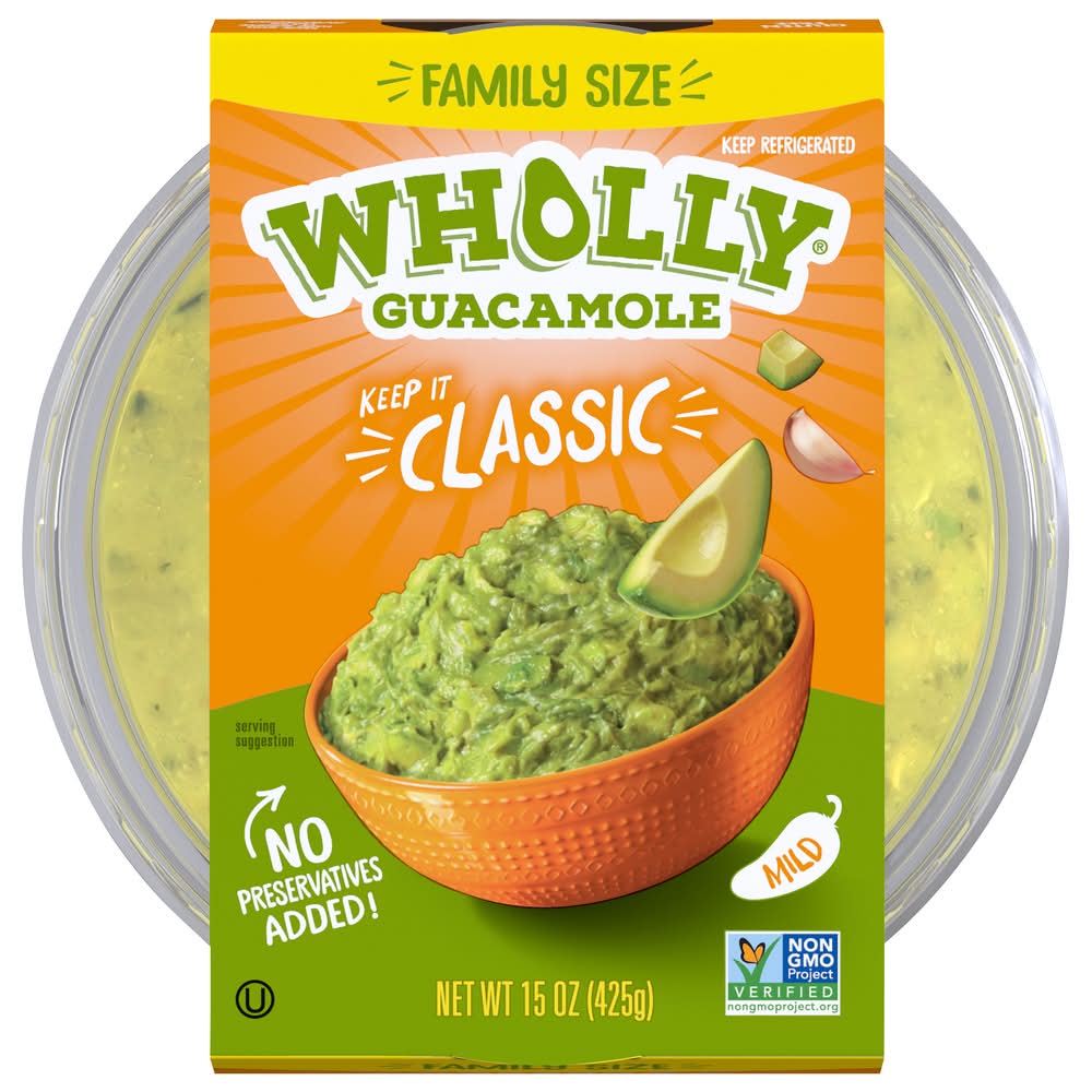 Wholly Guacamole Classic Mild Guacamole (15 oz)