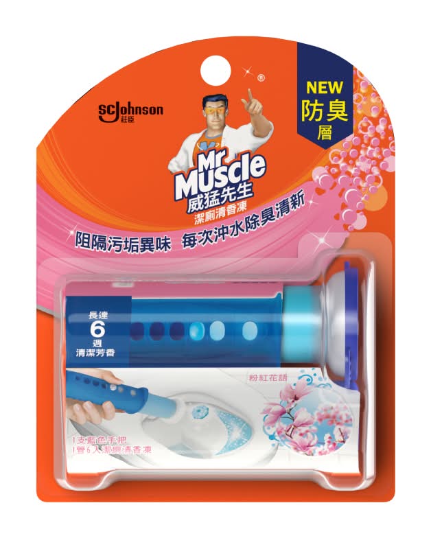 威猛先生潔廁清香凍-粉紅花語 <38g克 x 1 x 1Box盒>