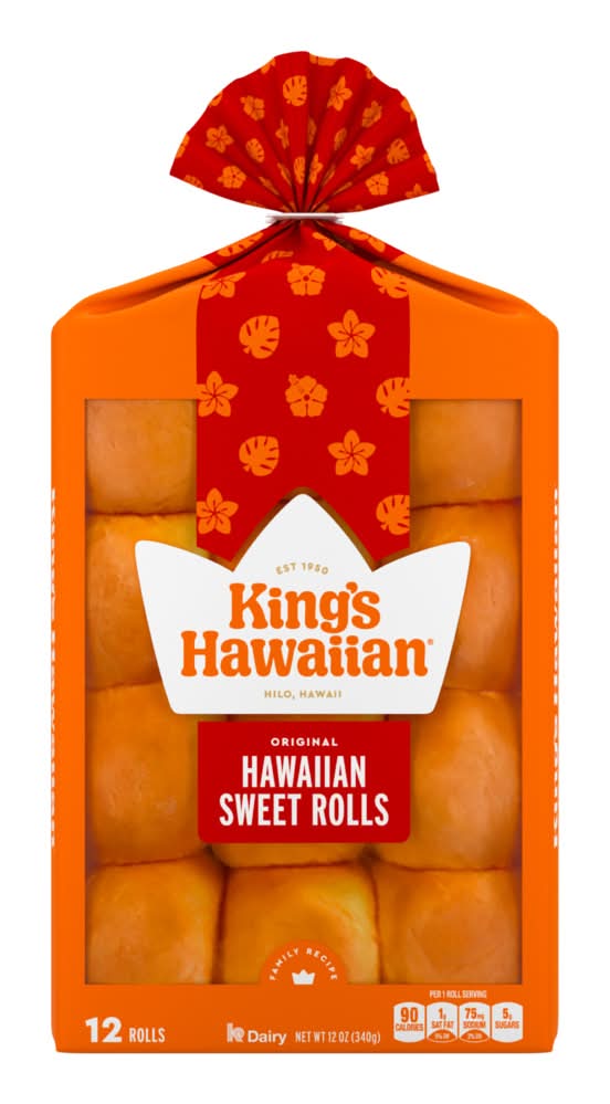 King's Hawaiian Original Sweet Rolls (12 ct)