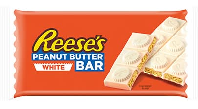 Reeses White Chocolate Peanut Butter Block Bar 90G