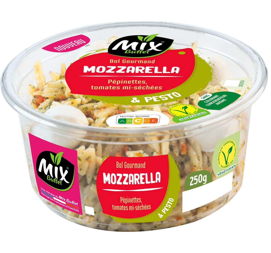 Mix Buffet - Salade de pâtes à la mozzarella (250g)