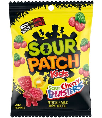 Sour patch kids blasters bonbons gélifiés - blasters gummy candies (cerise)