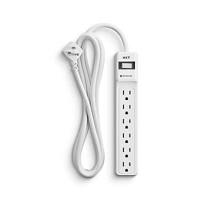 Nxt Technologies 6-outlet Surge Protector 8' Cord 900 Joules