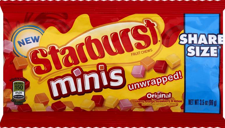 Starburst Minis Fruit Chews Candy (original)