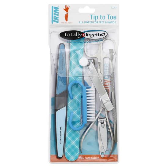 Trim Totally Together Personal Manicure & Pedicure Kit (8 ct)