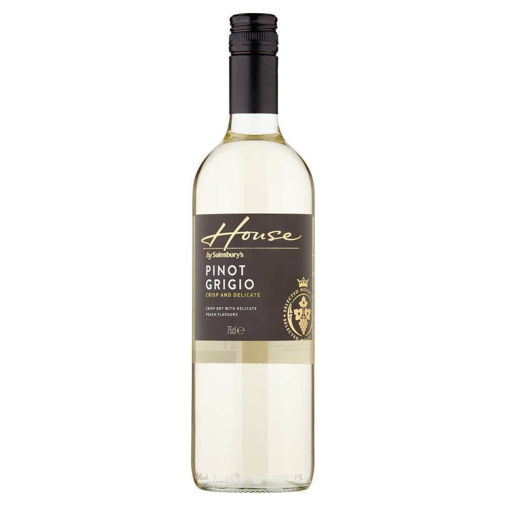 Sainsbury's Peach, House Pinot Grigio White Wine (750ml)