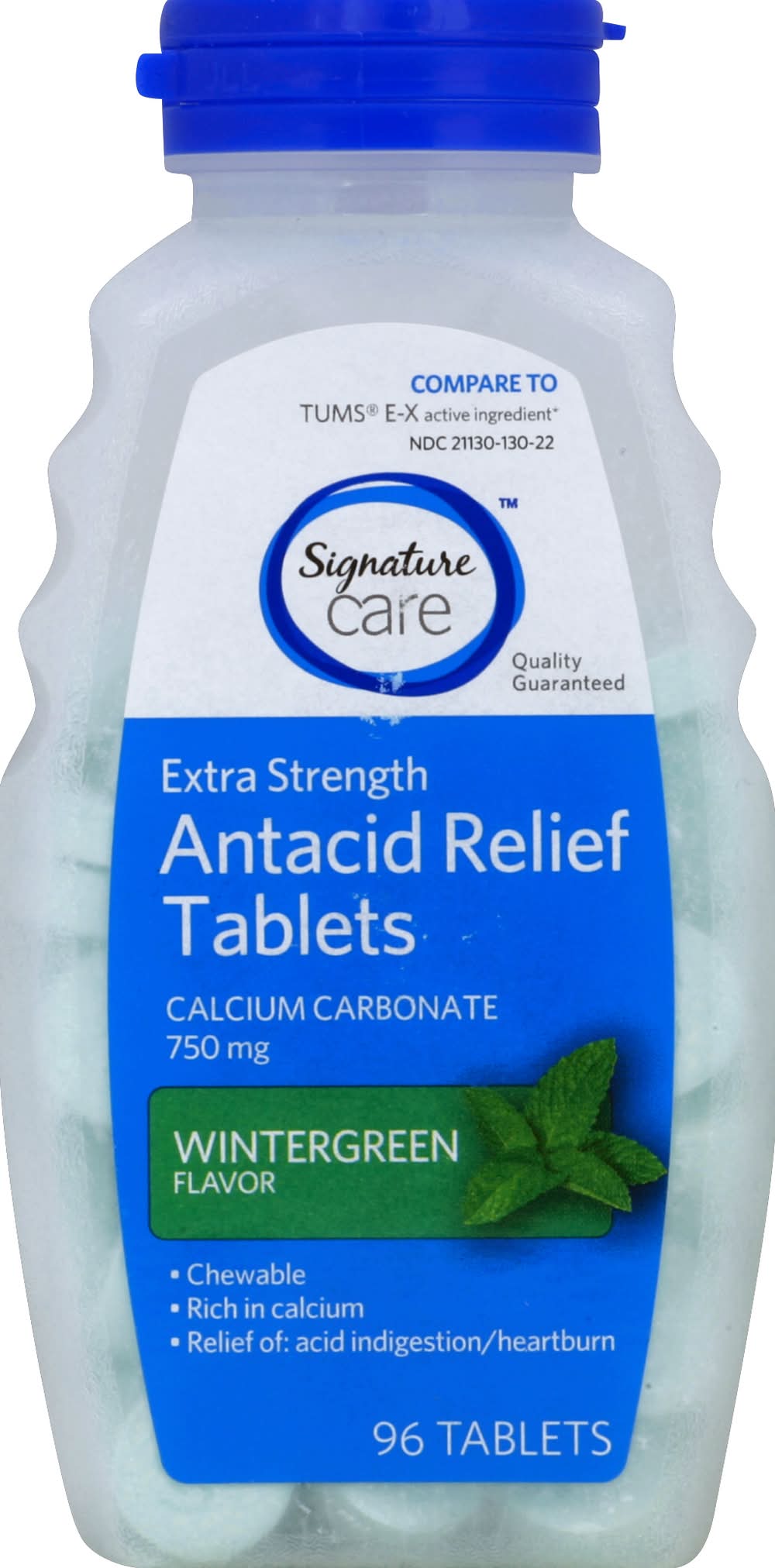 Signature Care Antacid Ultra Strength Wintergreen Flavor (6.6 oz)