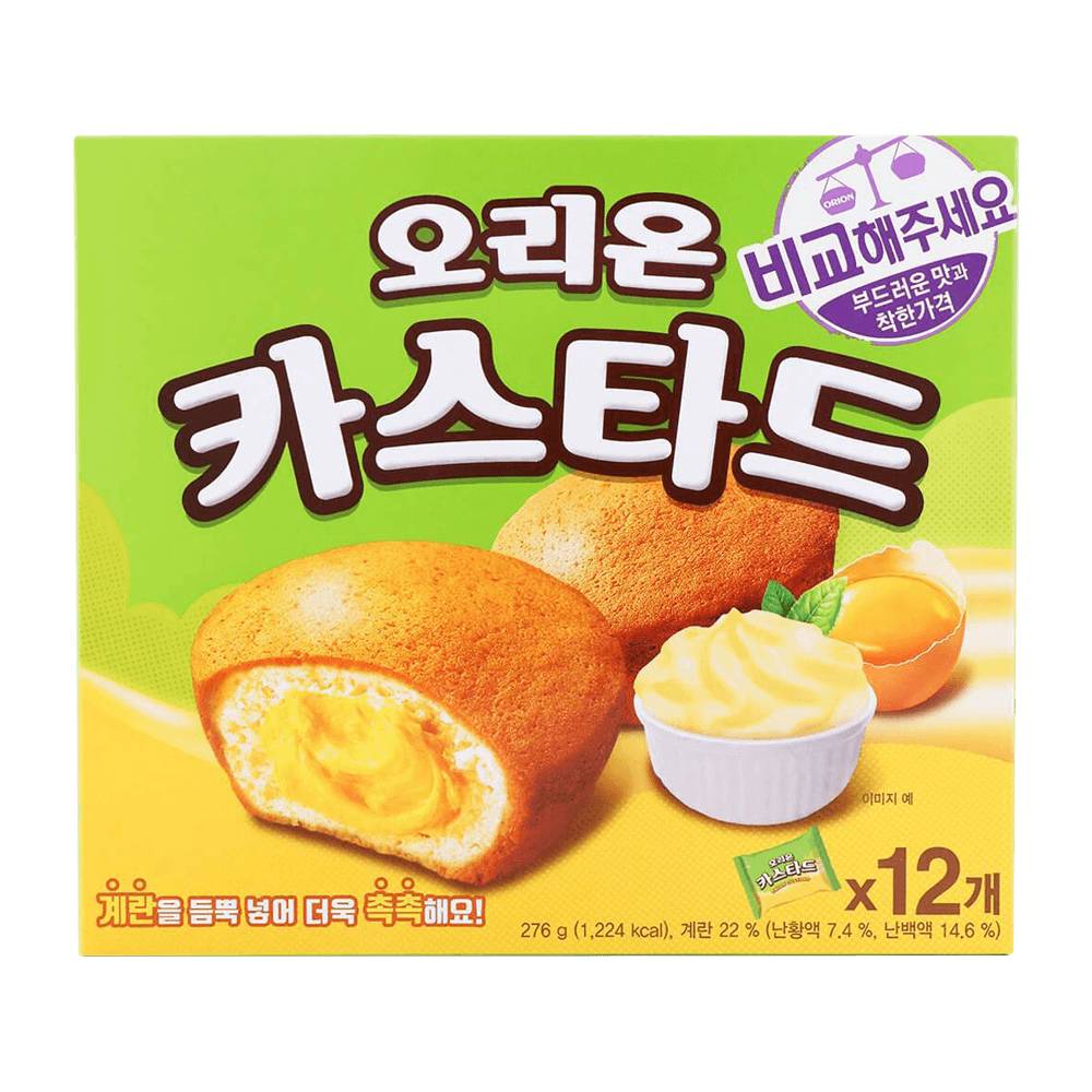 Orion Soft Custard Cream Cakes (12 ct)