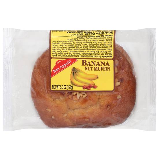 Bon Appetit Muffin (banana nut)