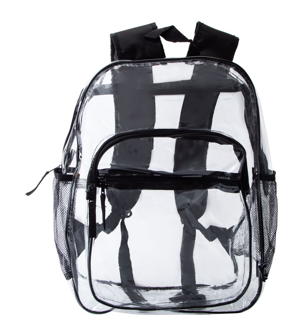 Metropack Clear Backpack Black