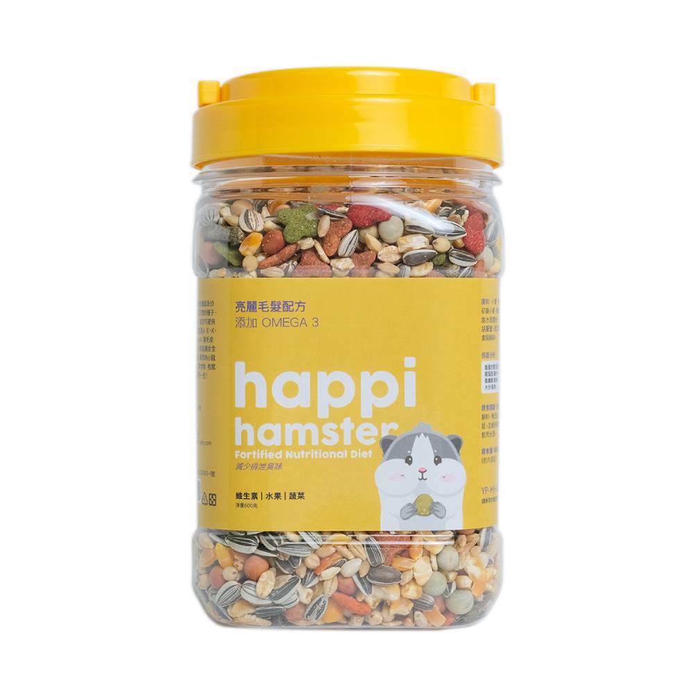 Happi Hamster 亮麗毛髮配方/8886432355008