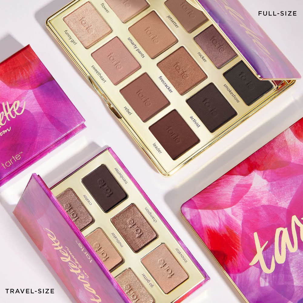Tarte tartelette™ in bloom Amazonian clay eyeshadow palette 12 x