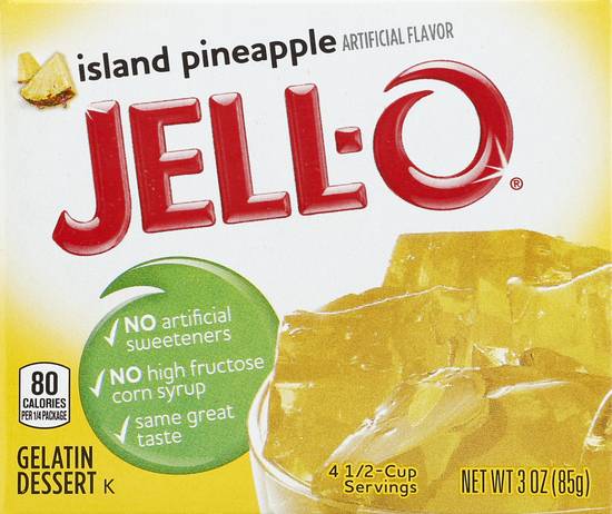 Jell-O Island Pineapple Gelatin Dessert
