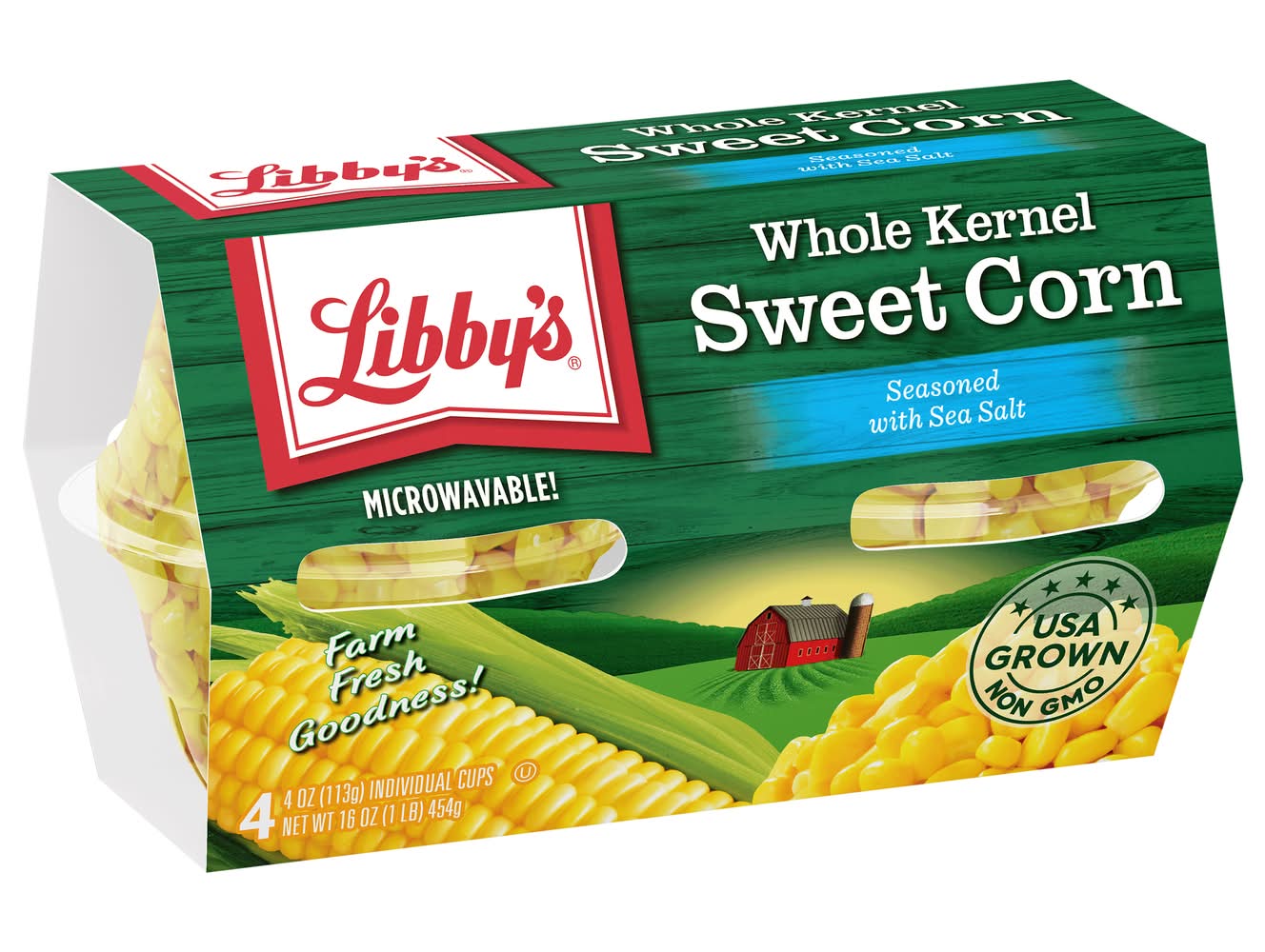 Libby's Whole Kernel Sweet Corn (16 oz, 4 ct)