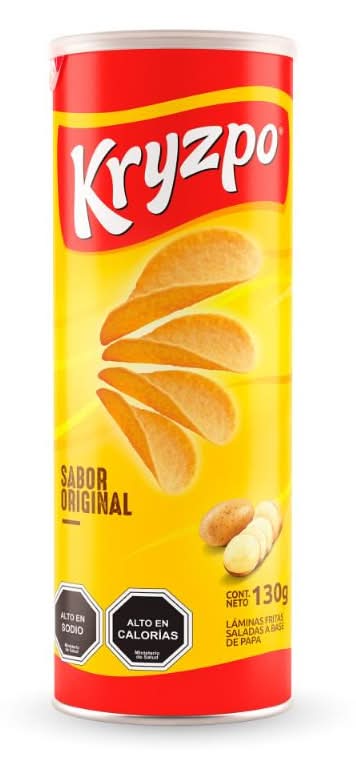 Kryzpo · Papas fritas en láminas original (130 g)