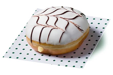 Krispy Kreme Vanilla Slice Doughnut
