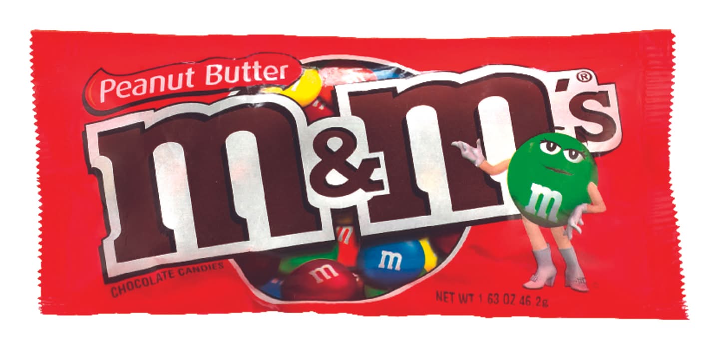M&M'S Peanut Butter Chocolate Candies 1.63 Oz