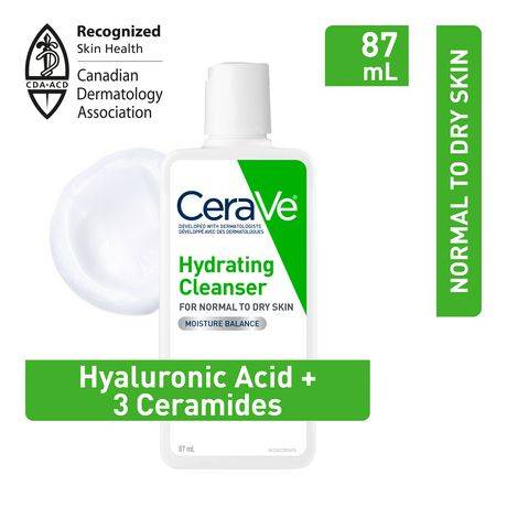 CeraVe Moisture Balance Hydrating Cleanser For Dry Skin (87 ml)
